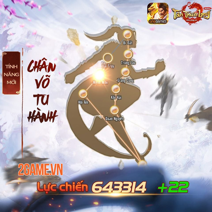 Photo of Tân Thiên Long Mobile cho người chơi nhập tâm vào võ học qua tính năng mới