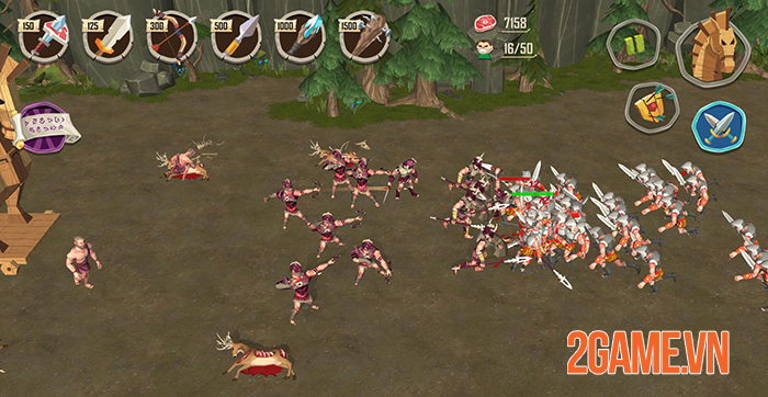 Cuộc chiến thành Troy - Trò chơi chiến thuật mô phỏng cuộc chiến thành Troy 2