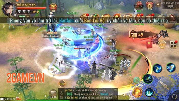 Giang Hồ Chi Mộng – Tuyệt Thế Võ Lâm chật kín người chơi trong ngày đầu ra mắt