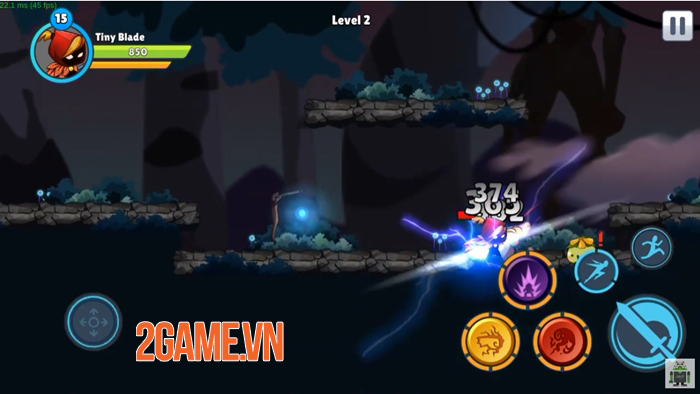 Tiny Blade: Dark Slayer – Game nhập vai có đồ họa 2D truyền thống