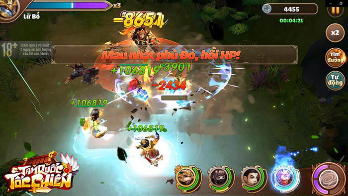 Tặng 333 giftcode game Tam Quốc Tốc Chiến Mobile 1
