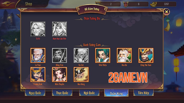 Game Thiên Long Tam Quốc trao cơ hội để game thủ làm chủ toàn bộ tướng 3Q