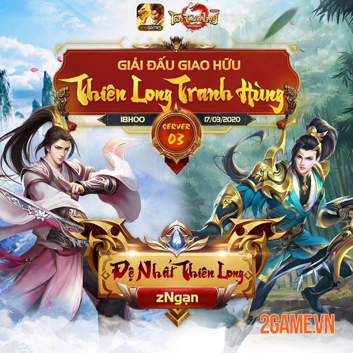 Thiên Long Tranh Hùng - Sân chơi PK cho game thủ Tân Thiên Long Mobile VNG 2