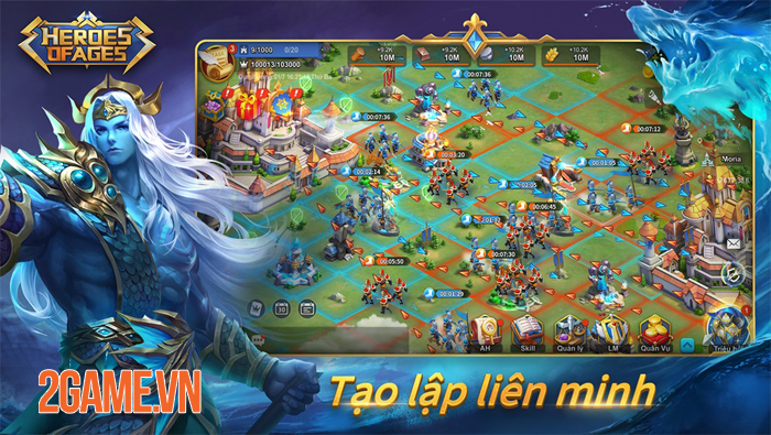 Tựa game chiến thuật Heroes of Ages sắp được VTC Game phát hành tại Việt Nam 1