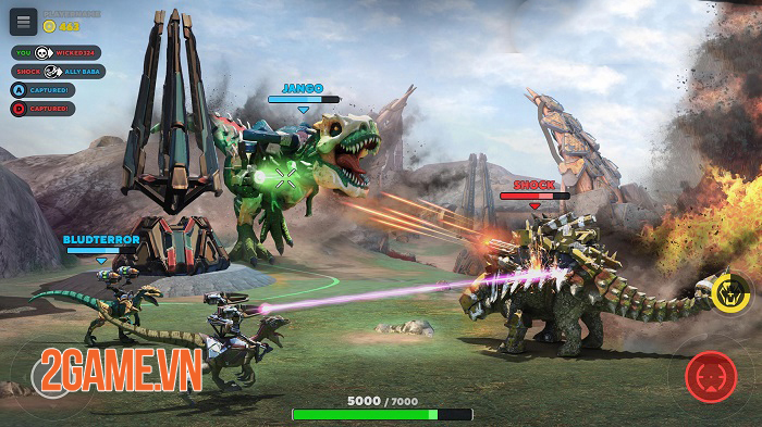 Dino Squad Mobile – Khi khủng long được chạm vào hàng nóng công nghệ cao