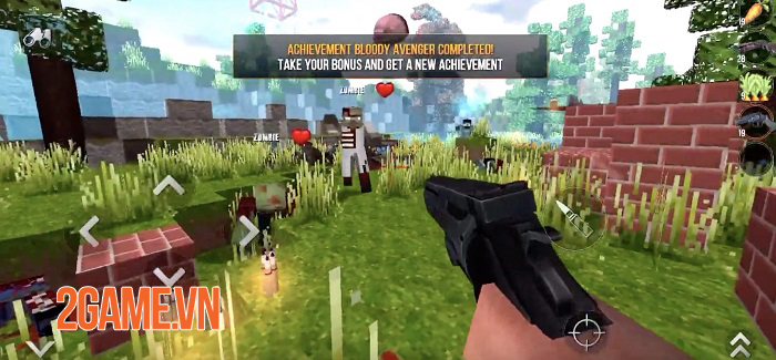 Huntercraft – Game hành động có chế độ tiêu diệt 100 zombie hạn thời gian thú vị