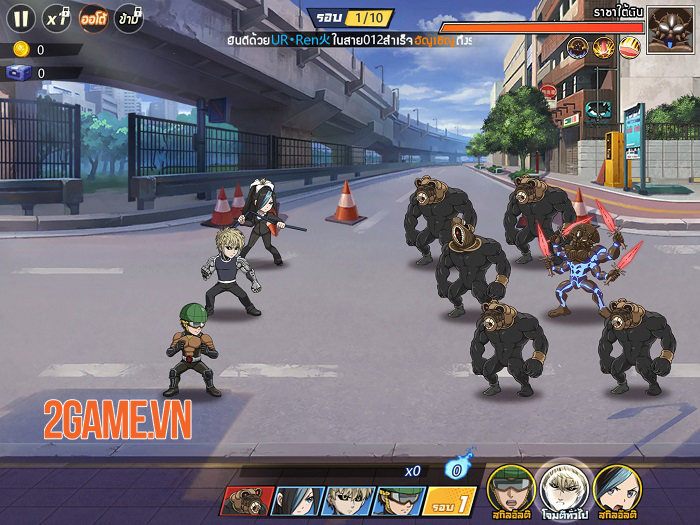 One Punch Man: The Strongest – Game đánh theo lượt sử dụng IP anime siêu nổi tiếng