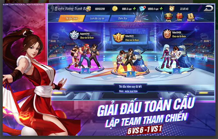 KOF AllStar VNG - Quyền Vương Chiến sẽ do ông lớn VNG Games phát hành 3