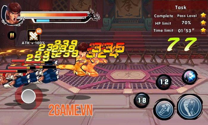 Kung Fu Attack 4 – Shadow Legends Fight: Game hành động retro lối chơi sáng tạo