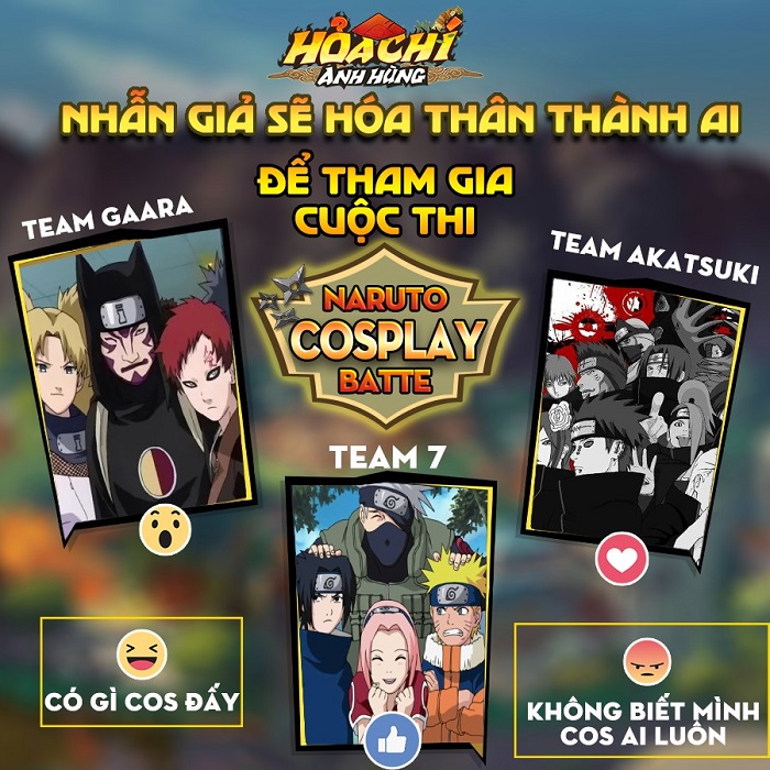 Hỏa Chí Anh Hùng tổ chức cuộc thi Cosplay tặng tiền mặt độc nhất vô nhị 2