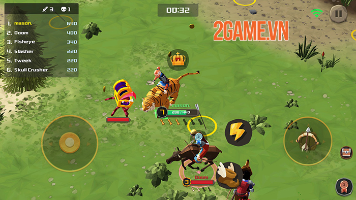 Rider.io - Game cưỡi ngựa bắn cung loạn đấu vô cùng hấp dẫn!!! 1