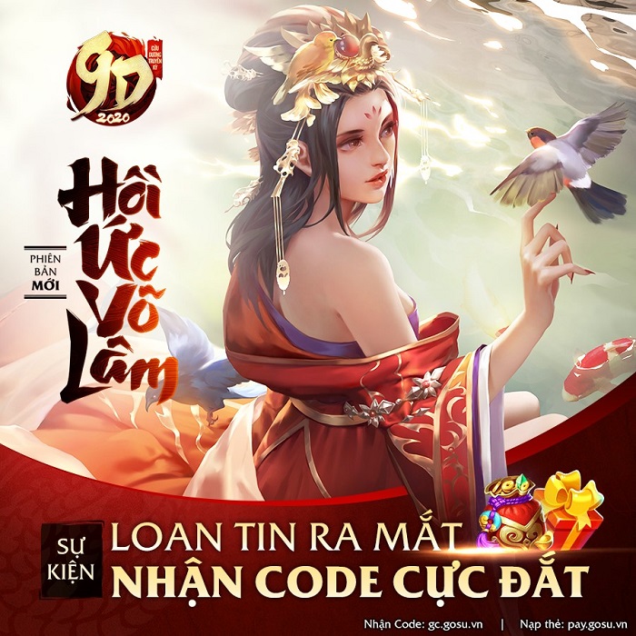 Tặng 200 giftcode game Cửu Dương Truyền Kỳ 0