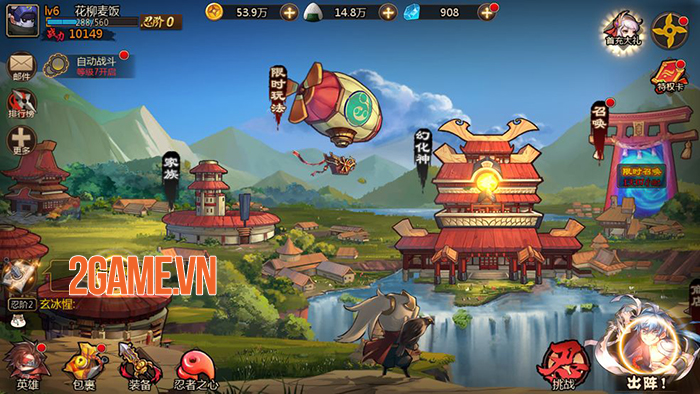 Nhẫn Giả Mobile - Tựa game đấu tướng lấy đề tài Ninja vs Samurai về Việt Nam 0