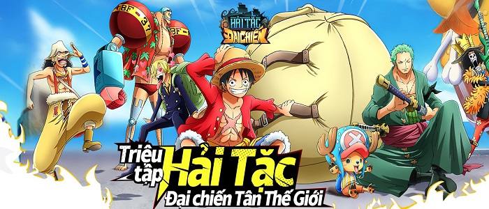 Hải Tặc Đại Chiến - Game đấu tướng rảnh tay đề tài One Piece cập bến Việt Nam 1
