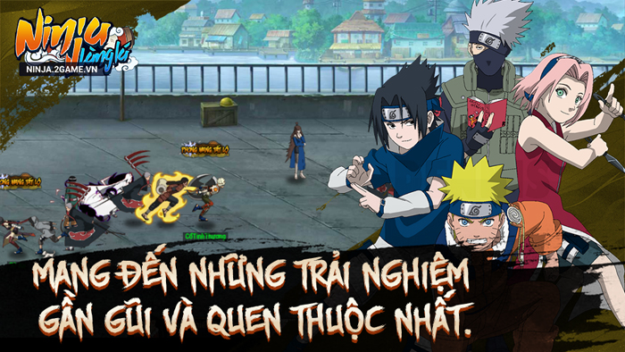 Ninja Làng Lá Mobile mang đến những khung cảnh Naruto vô cùng quen thuộc 4