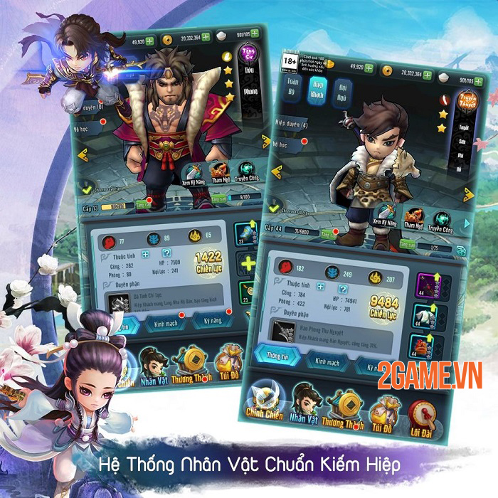Luận Kiếm Mobile – Game kiếm hiệp chuẩn Kim Dung được NPH Tendo hồi sinh