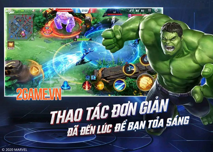 MARVEL Super War VN mở đăng kí trước tại Việt Nam, được phát hành thông qua Funtap 5