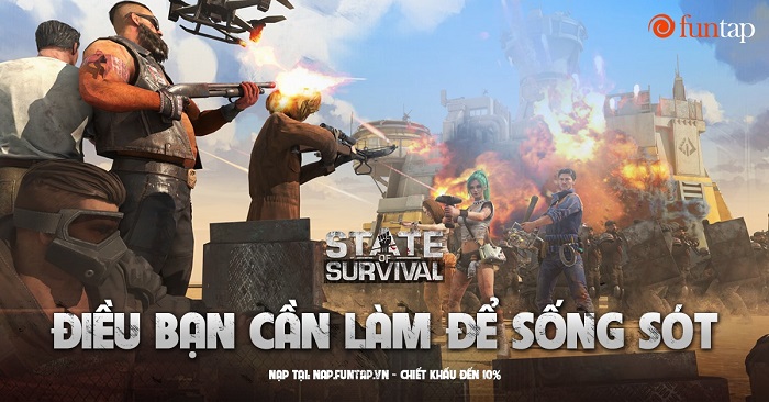 State of Survival: Game mobile chiến lược sinh tồn ngày tận thế xuất hiện tại Việt Nam