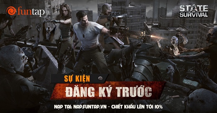 Game thủ Việt háo hức đăng kí sớm khóa học sinh tồn thảm họa zombie State of Survival 1