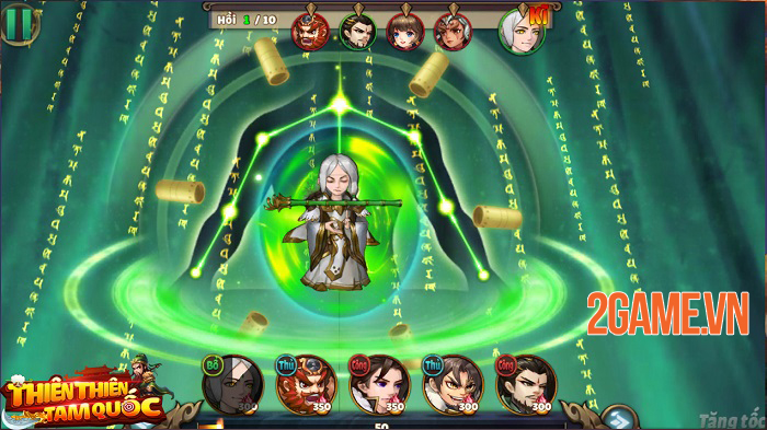 Thiên Thiên Tam Quốc - Game thẻ tướng Tam Quốc có đồ họa được thiết kế độc quyền 4