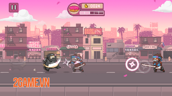 Ninja Chowdown - Đồ họa hào nhoáng và lối chơi auto-runner tiết tấu nhanh 2