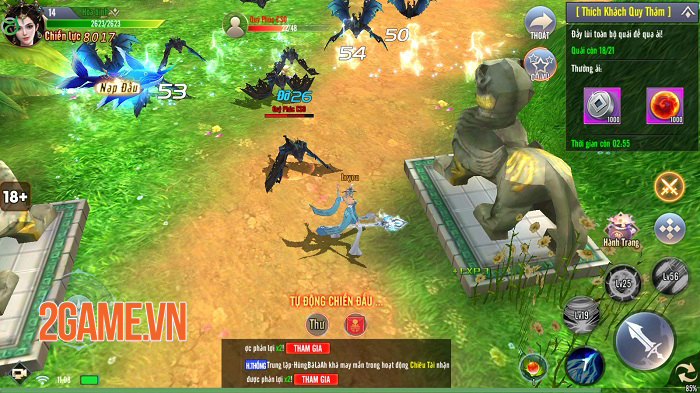 Cộng đồng game thủ Giang Hồ Tu Tiên thích mê nhiều chi tiết tinh tế trong game 3