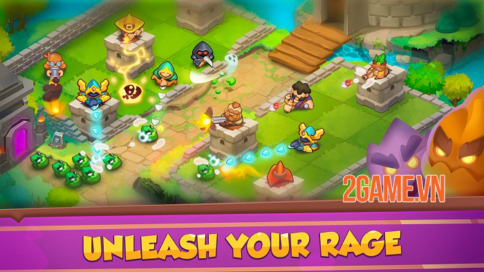 Rush Royale - Game mobile chiến thuật bối cảnh fantasy chính thức ra mắt 4