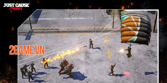 Just Cause: Mobile – Game bắn súng góc nhìn từ trên xuống của Square Enix