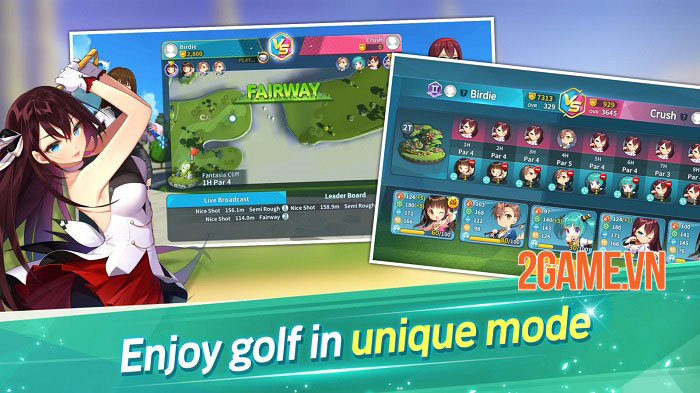Birdie Crush: Fantasy Golf - Game đánh golf mở đăng kí trước cho nền tảng di động 1