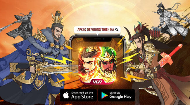 Tặng 600 giftcode game AFK 3Q – Đế Vương Thiên Hạ