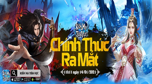 Tặng 500 giftcode Kiếm Ma Tiên Vực mừng ra mắt chính thức Tặng 500 giftcode Kiếm Ma Tiên Vực mừng ra mắt chính thức