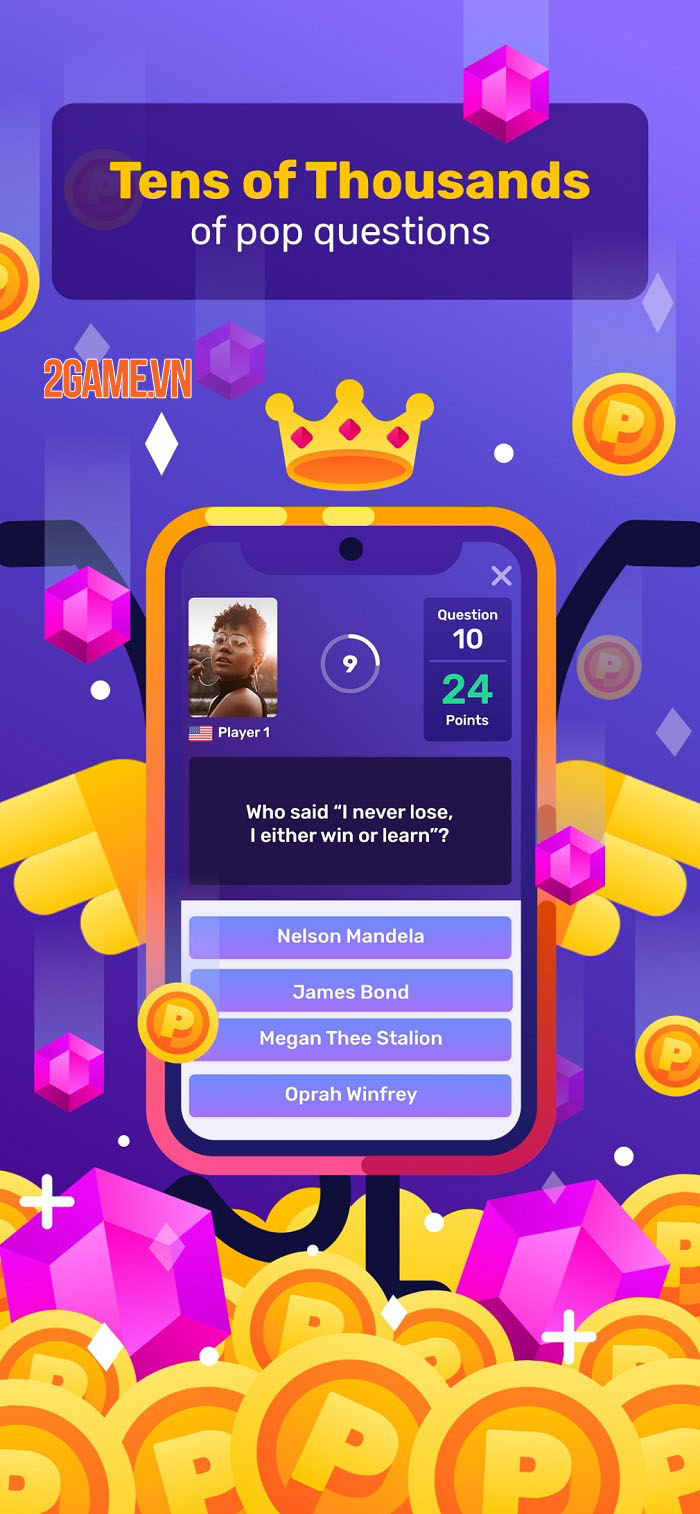 Game nổi tiếng trên Facebook Trivia Blast ra mắt phiên bản mobile 2