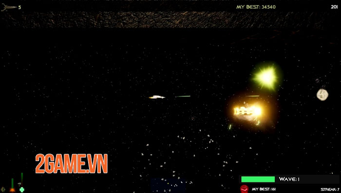Space Defender 3D - Game bắn súng không gian cuộn cảnh ra mắt iOS 2