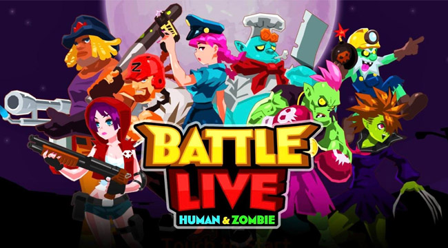 Battle Live: Zombie vs Human – cuộc chiến sinh tồn vui nhộn trên mobile