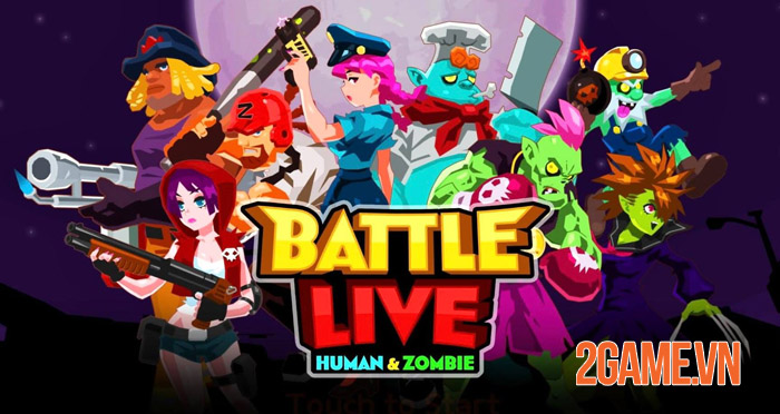 Battle Live: Zombie vs Human – cuộc chiến sinh tồn vui nhộn trên mobile