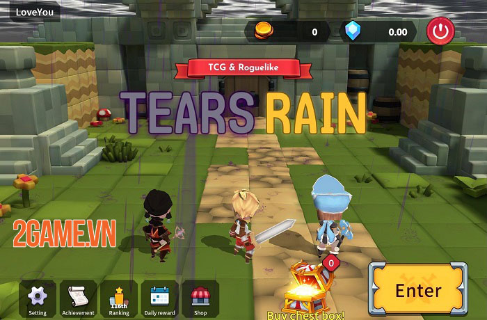 TEARS RAIN – Game TCG kết hợp Roguelike với những cuộc chiến thú vị