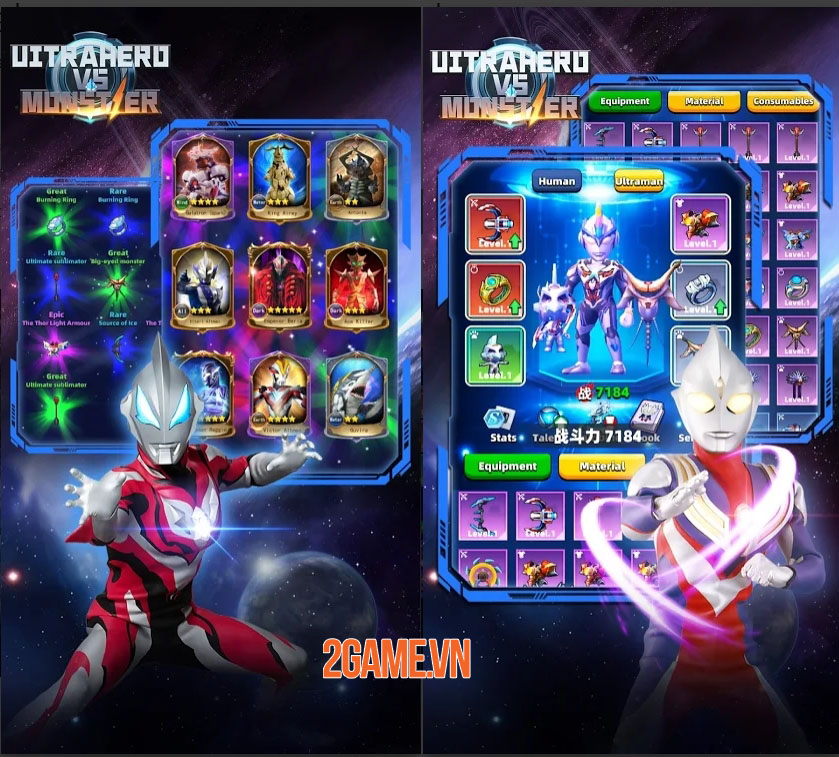Ultrahero vs monsters: Game nhập vai hành động kết hợp hàng trăm kĩ năng 1