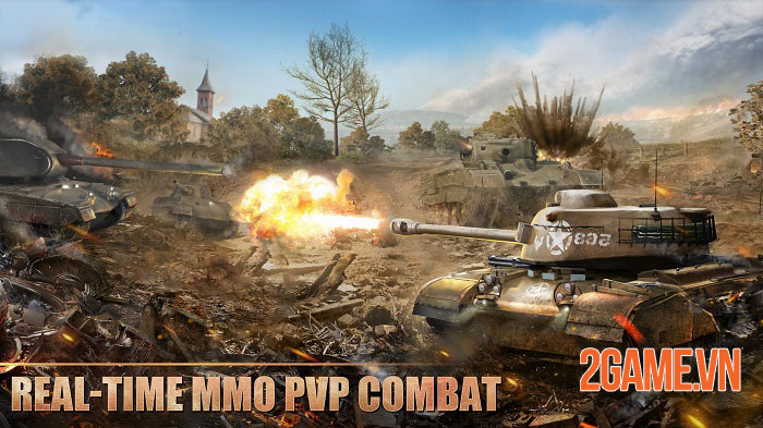 Tank Warfare: PvP Blitz Game – Game bắn tăng thế hệ mới đầy tinh tế