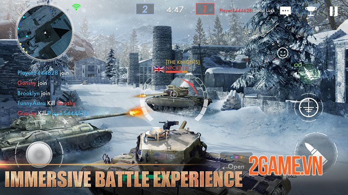 Tank Warfare: PvP Blitz Game - Game bắn tăng thế hệ mới đầy tinh tế 2