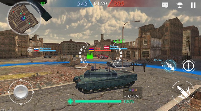 Tank Warfare: PvP Blitz Game – Game bắn tăng thế hệ mới đầy tinh tế