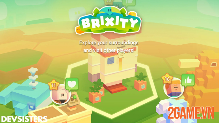 Brixity - Chắp cánh trí tưởng tượng game thủ bay xa với lối chơi xây dựng 0