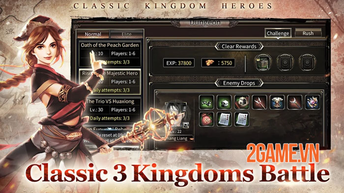 Kingdom Heroes M - Phiên bản mobile của game PC cổ điển Kingdom Heroes Online 1