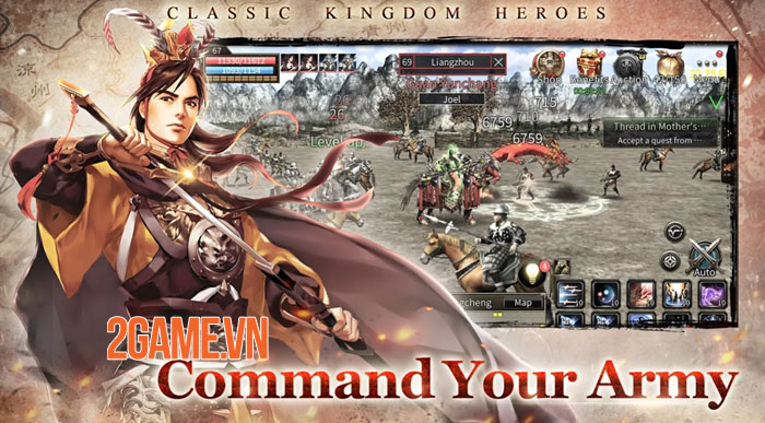 Kingdom Heroes M - Phiên bản mobile của game PC cổ điển Kingdom Heroes Online 3