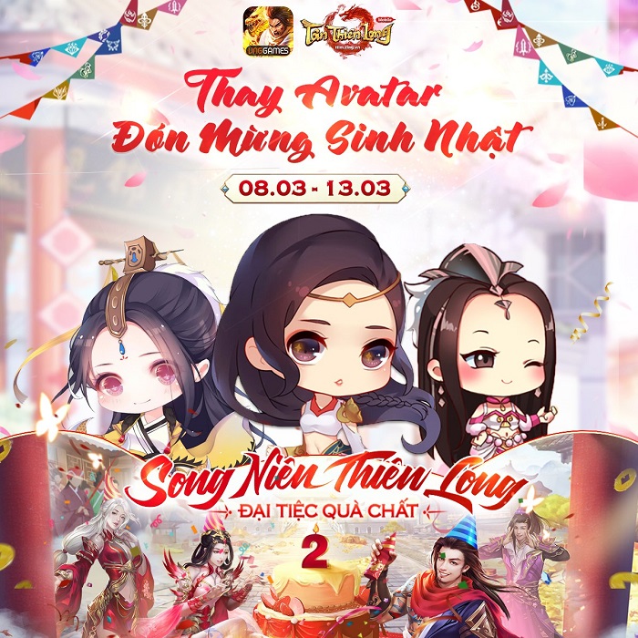 Cộng đồng ngất ngây với loạt event sinh nhật 2 tuổi của Tân Thiên Long Mobile VNG 8