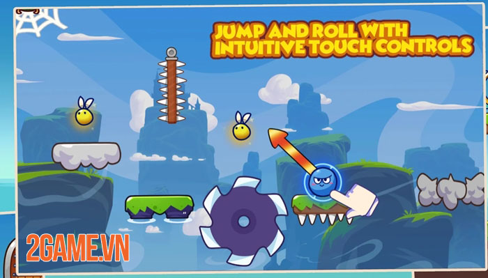 Super Ball Jump: Bounce Adventures – “Khi Angry Birds gặp Mario”