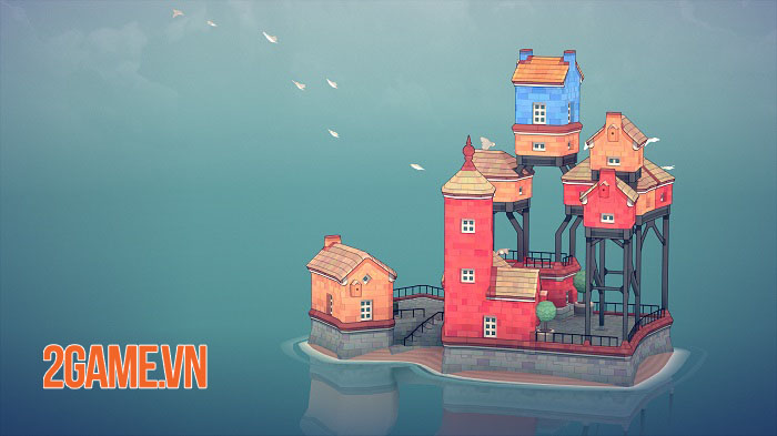 Townscaper – Game xây dựng thành phố dễ thương ra mắt mobile cuối năm nay