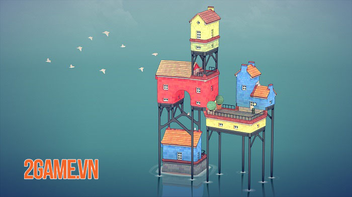 Townscaper - Game xây dựng thành phố dễ thương ra mắt mobile cuối năm nay 3