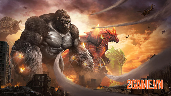 Age of Colossus - Tái hiện chân thực cuộc chiến Kong vs Godzilla 4
