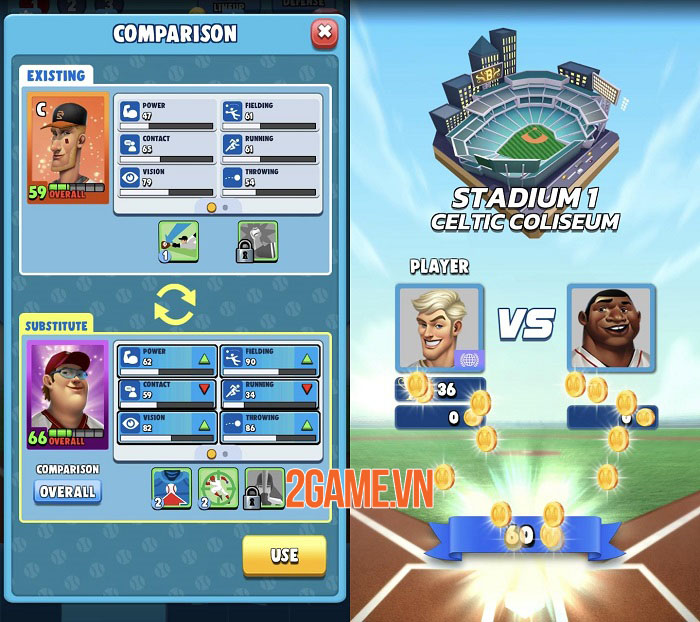 World Baseball Stars - Game mobile siêu hay cho những người hâm mộ bóng chày 2