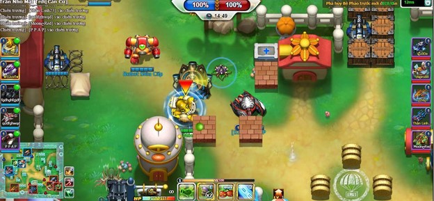 Lối chơi bắn tank mới lạ chỉ có ở game Bang Bang mobile Online